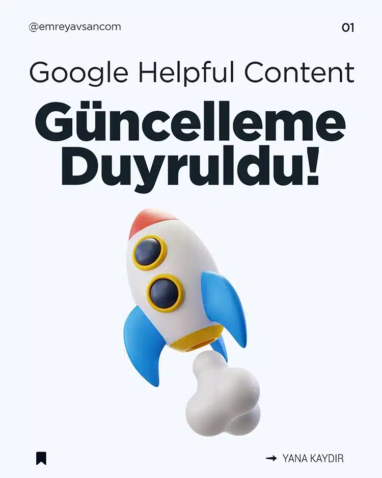 🚀 Google, Helpful Content(Faydalı İçerik) güncellemesini tüm diller için duyurdu!
